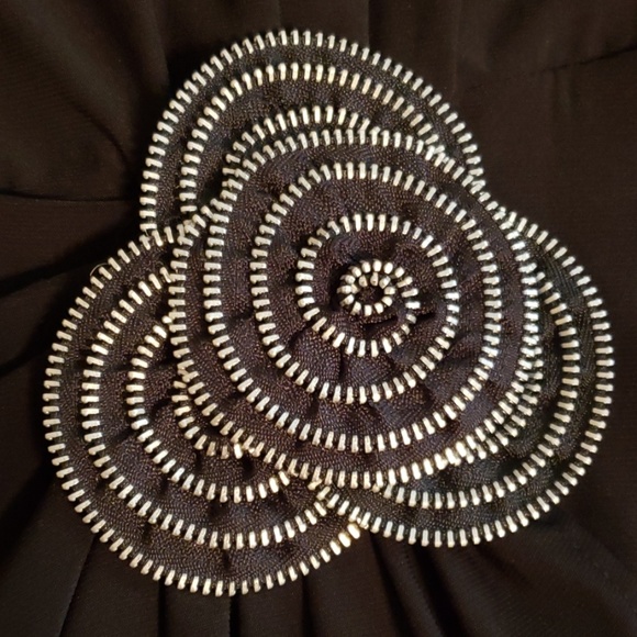 Tiana B. * Black Sleeveless Midi Dress * Washable - Picture 6 of 8